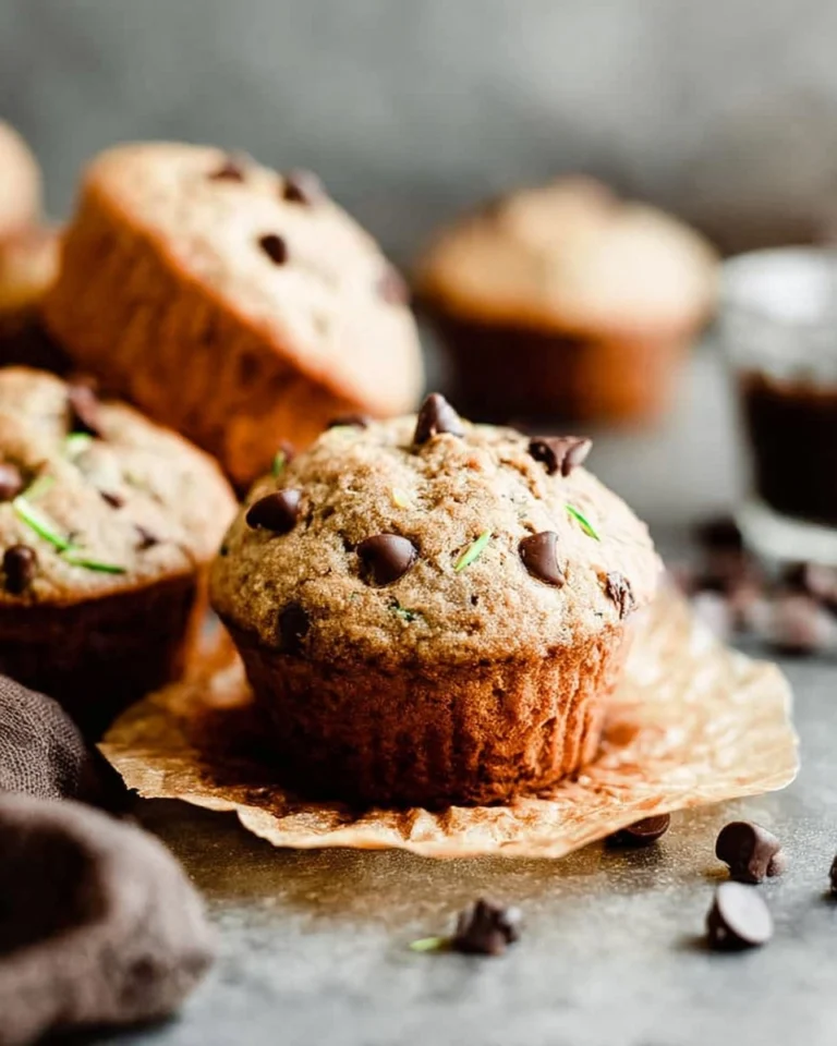 Chocolate-Chip-Zucchini-Muffins-Recipe