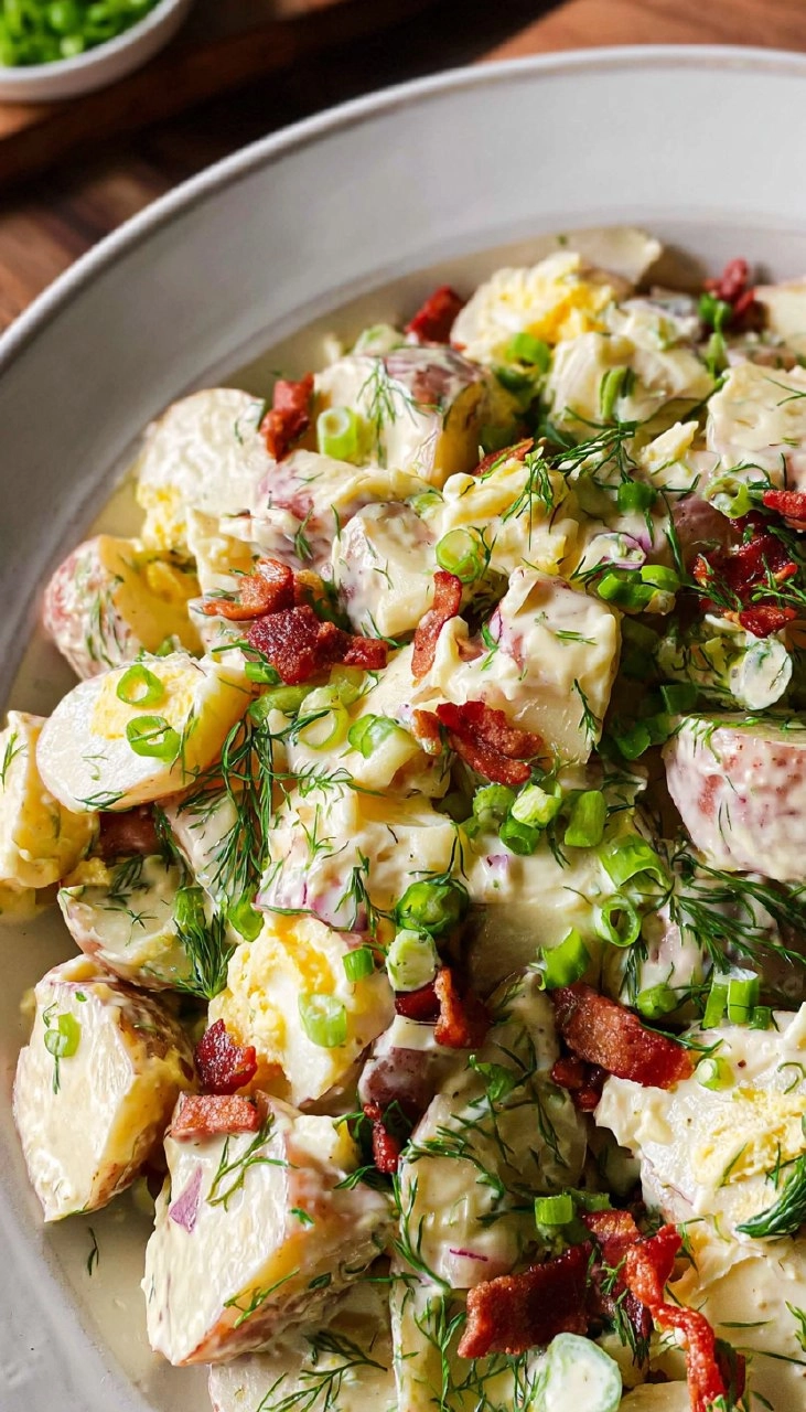 Dill Pickle Potato Salad 