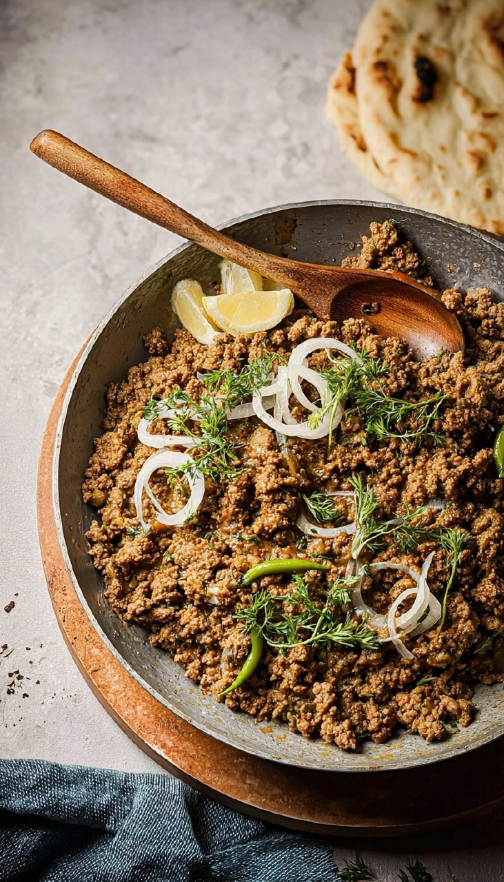 Dum Ka Keema (Smoked Ground Beef)