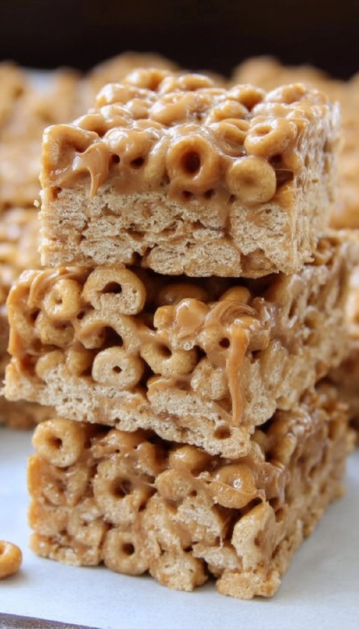 Easy Peanut Butter Cheerio Bars
