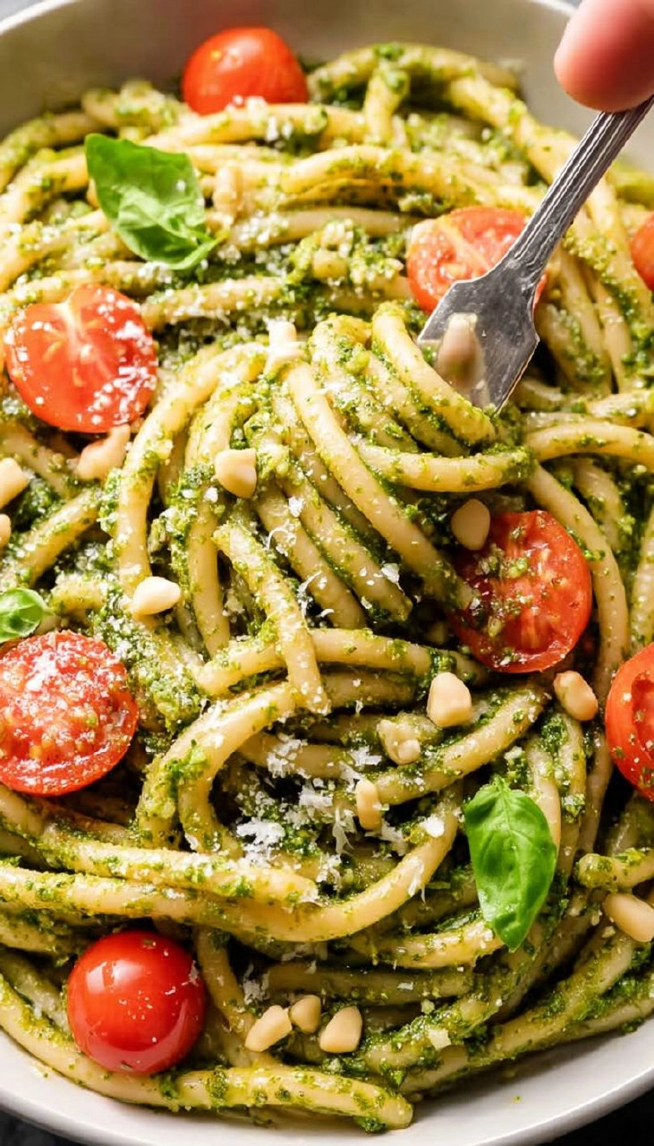 Easy Pesto Pasta