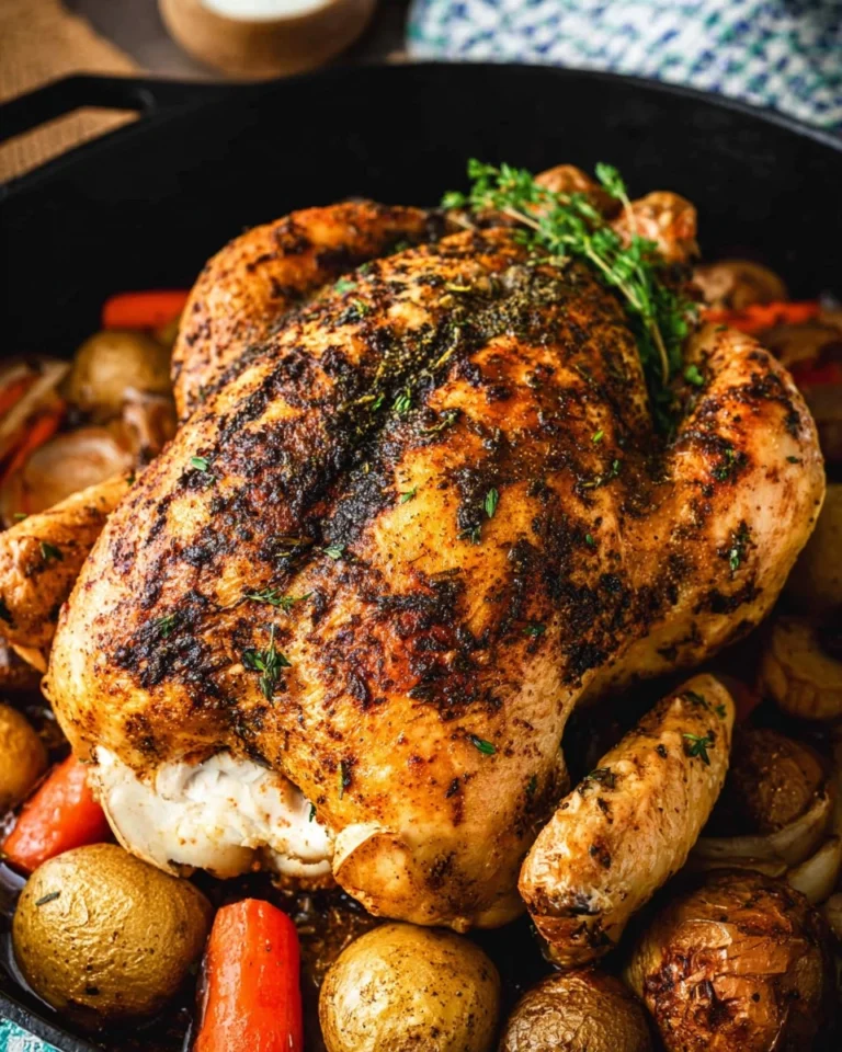 Easy-Whole-Roast-Chicken-Crispy-Skin-Juicy-Inside-Recipe