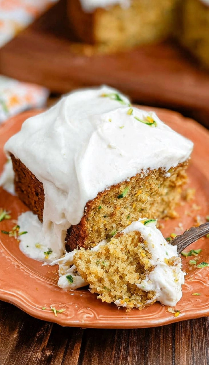 Easy Zucchini Cake With Cream Cheese Frosting 165 Easy Zucchini Cake With Cream Cheese Frosting