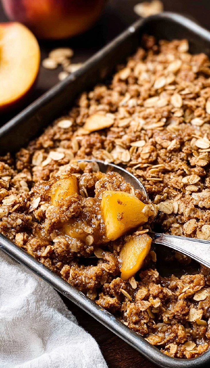 Gluten Free Peach Crisp