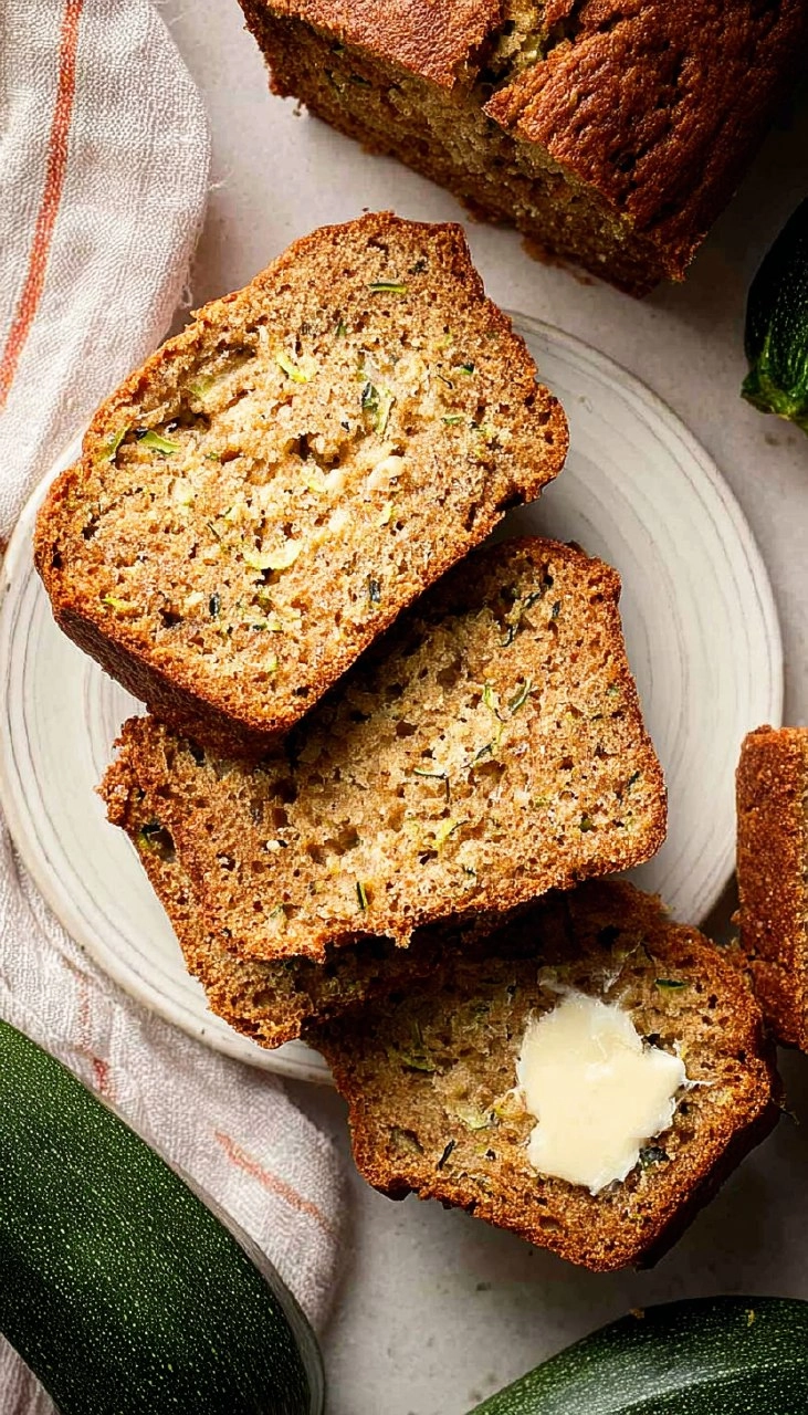 Greek Yogurt Zucchini Bread