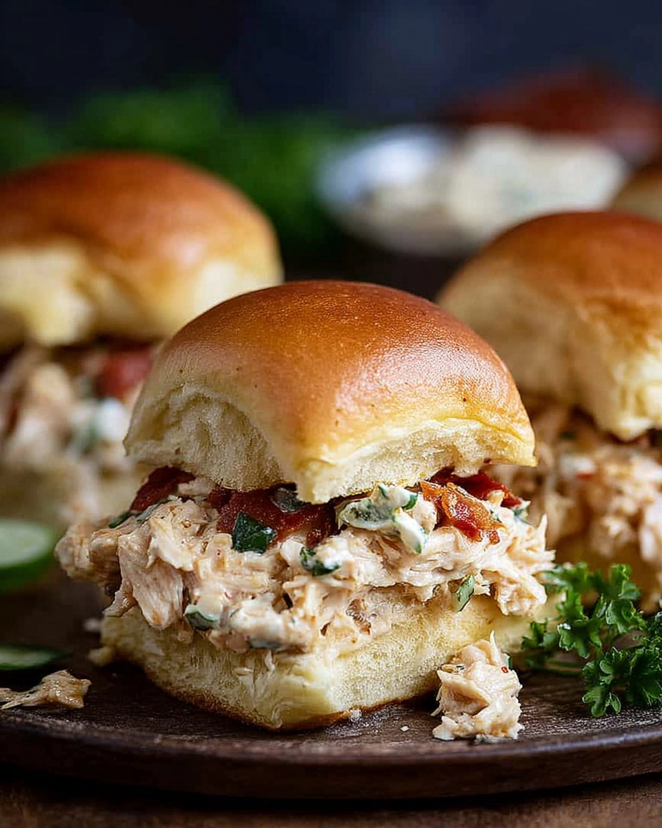 Marry Me Chicken Sliders