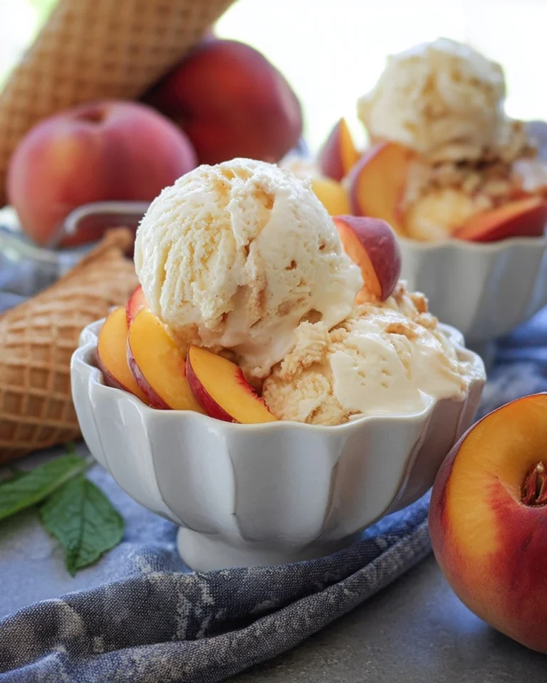 No-Churn-Peaches-and-Cream-Ice-Cream-Recipe