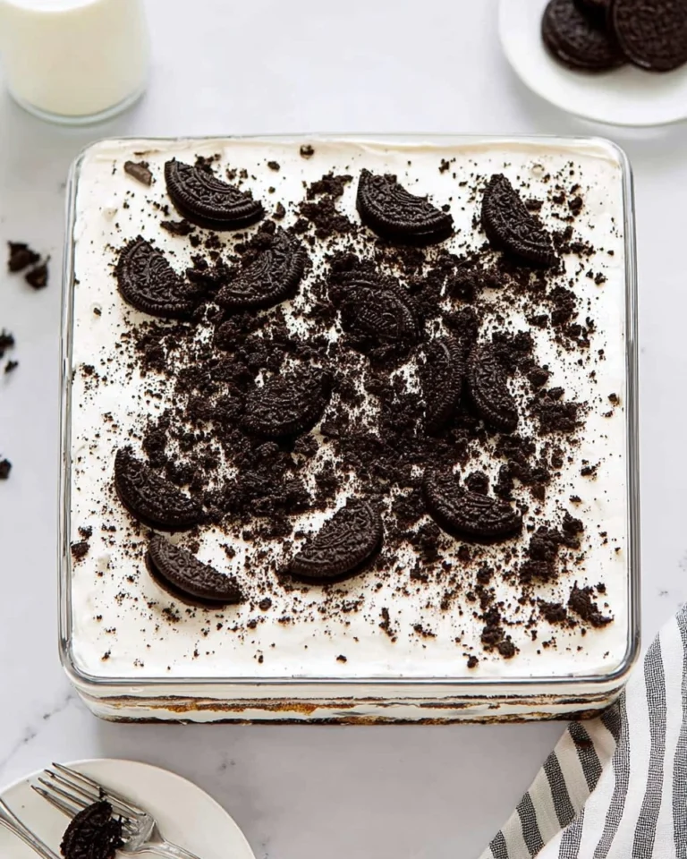 Oreo-Icebox-Cake-Recipe