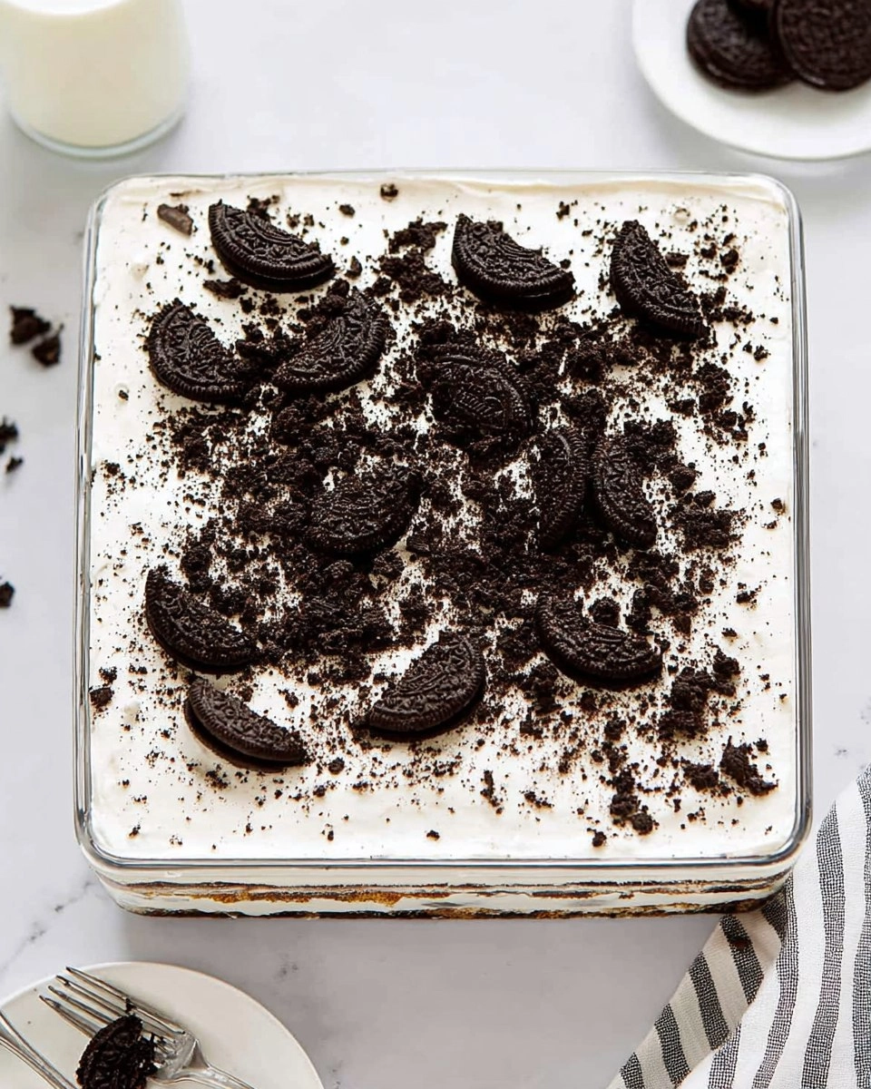 Oreo Icebox Cake
