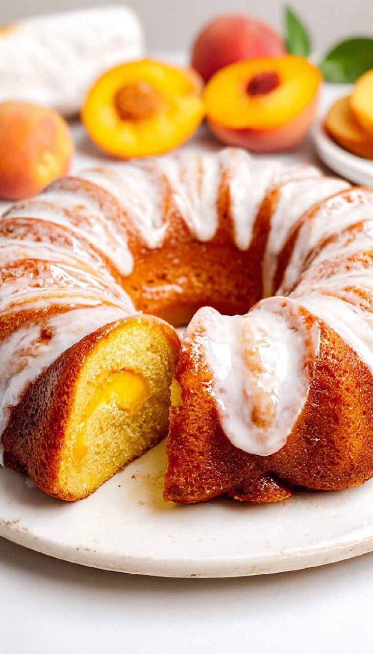 Peach Bundt Cake