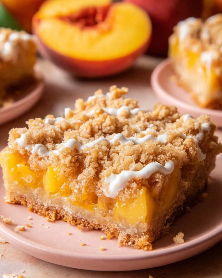 Peach-Crumb-Bars-Recipe