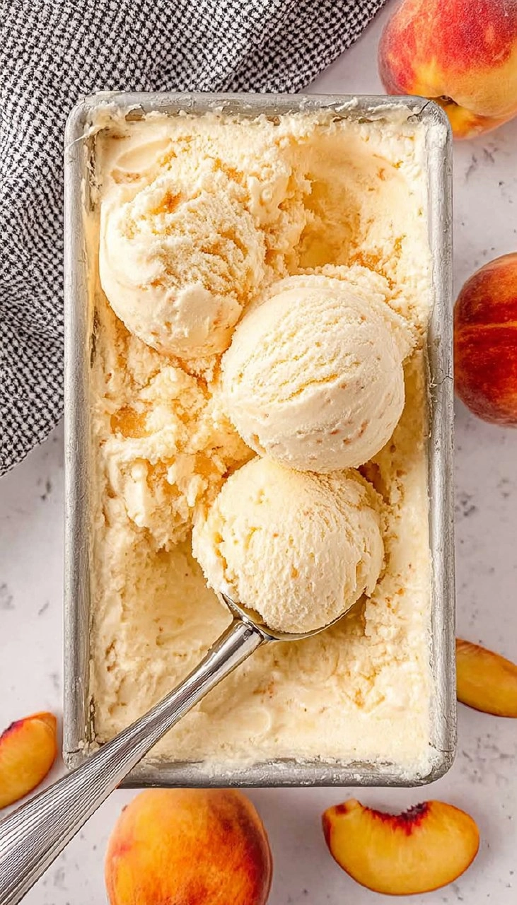 Peach Ice Cream