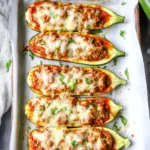 Sausage-Stuffed-Zucchini-Boats-Recipe