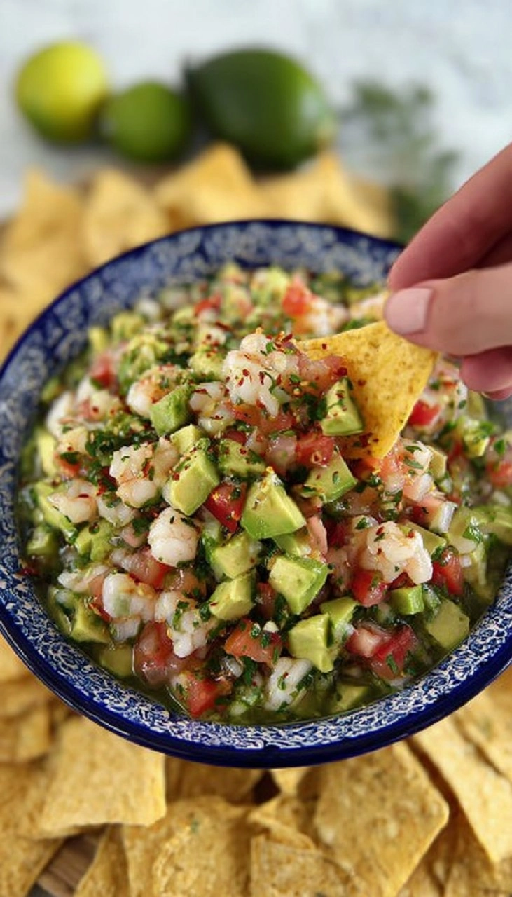 Shrimp and Avocado Ceviche
