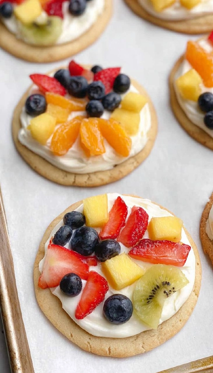 Sugar Cookie Fruit Pizzas 120 Sugar Cookie Fruit Pizzas