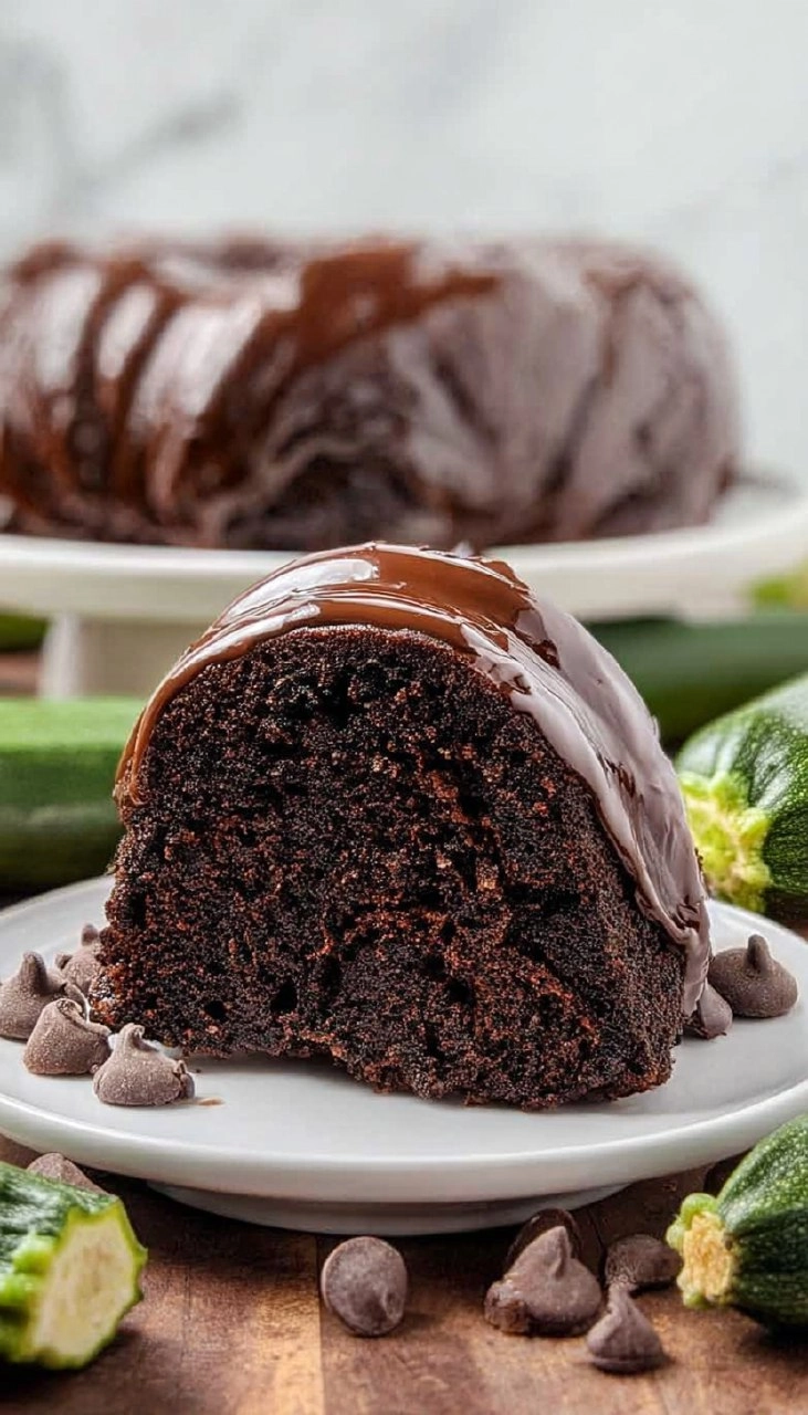 Zucchini Chocolate Bundt Cake 85 Zucchini Chocolate Bundt Cake