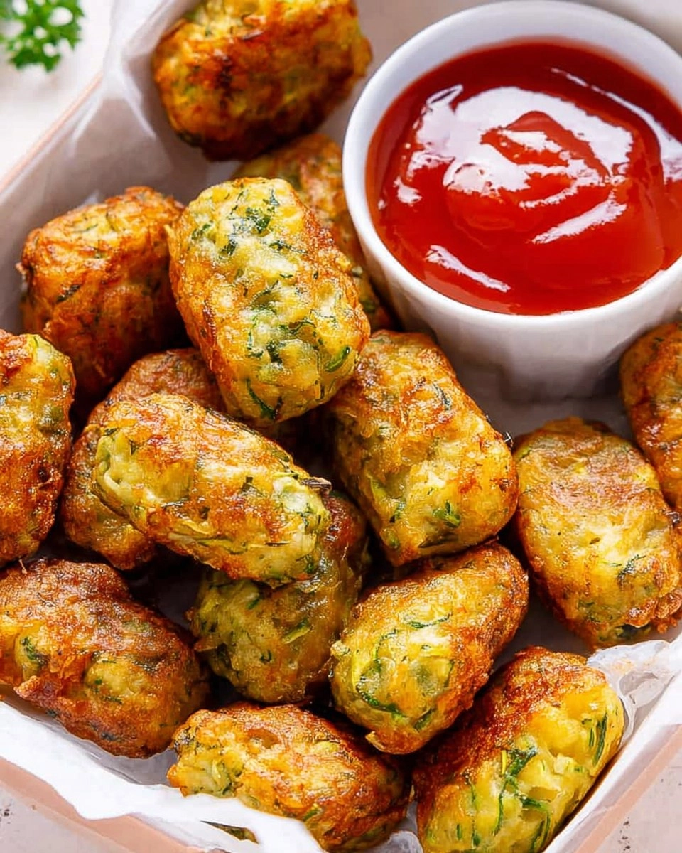 Air Fryer Zucchini Tots