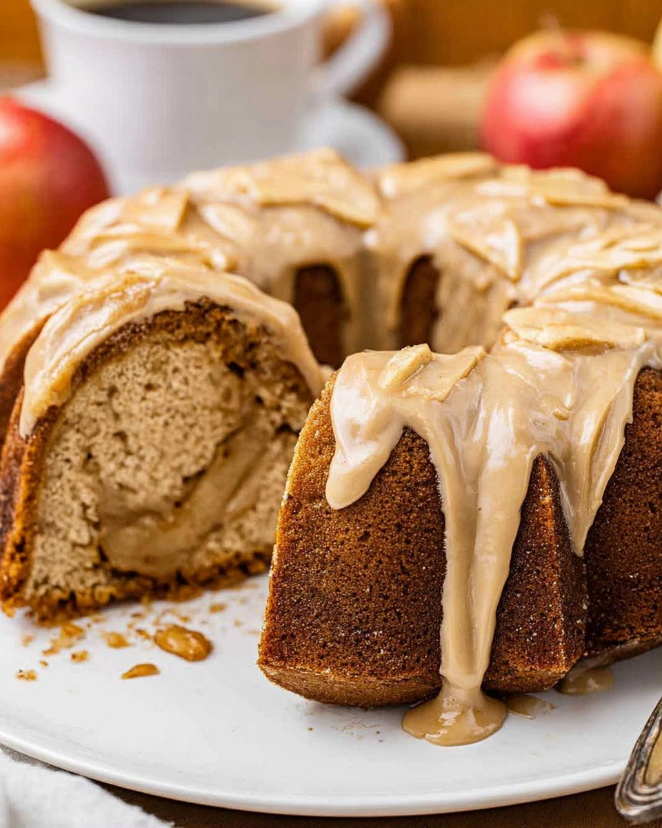 Caramel Apple Bundt Cake