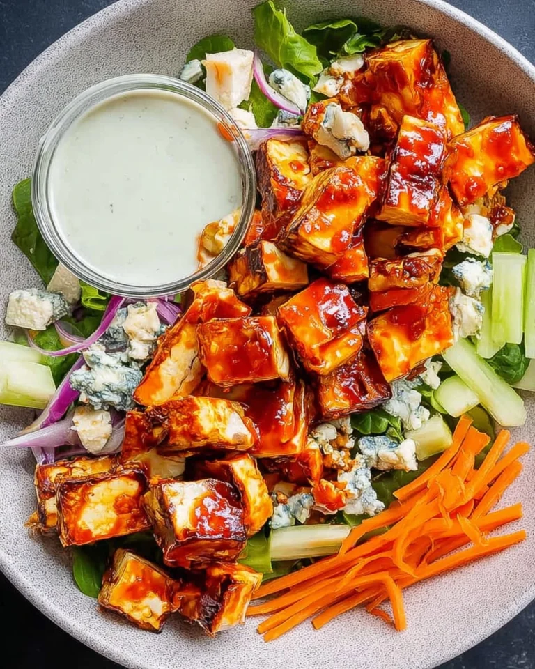 Crispy-Buffalo-Halloumi-Salad-Recipe