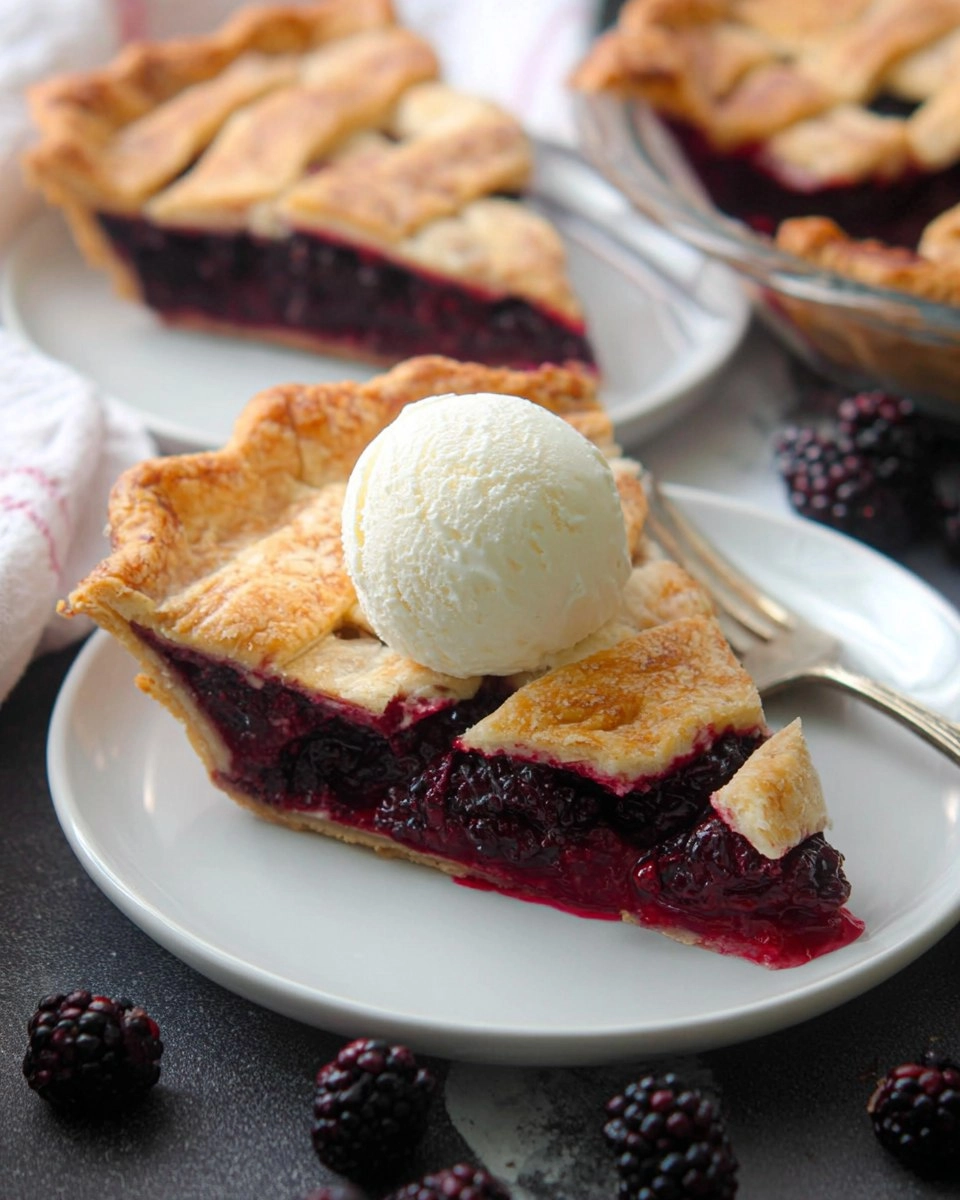 Easy Blackberry Pie 174 Easy Blackberry Pie