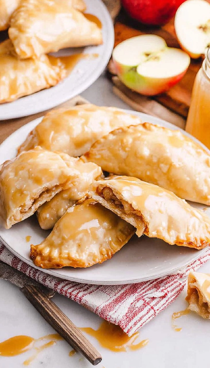 Easy Caramel Apple Empanadas