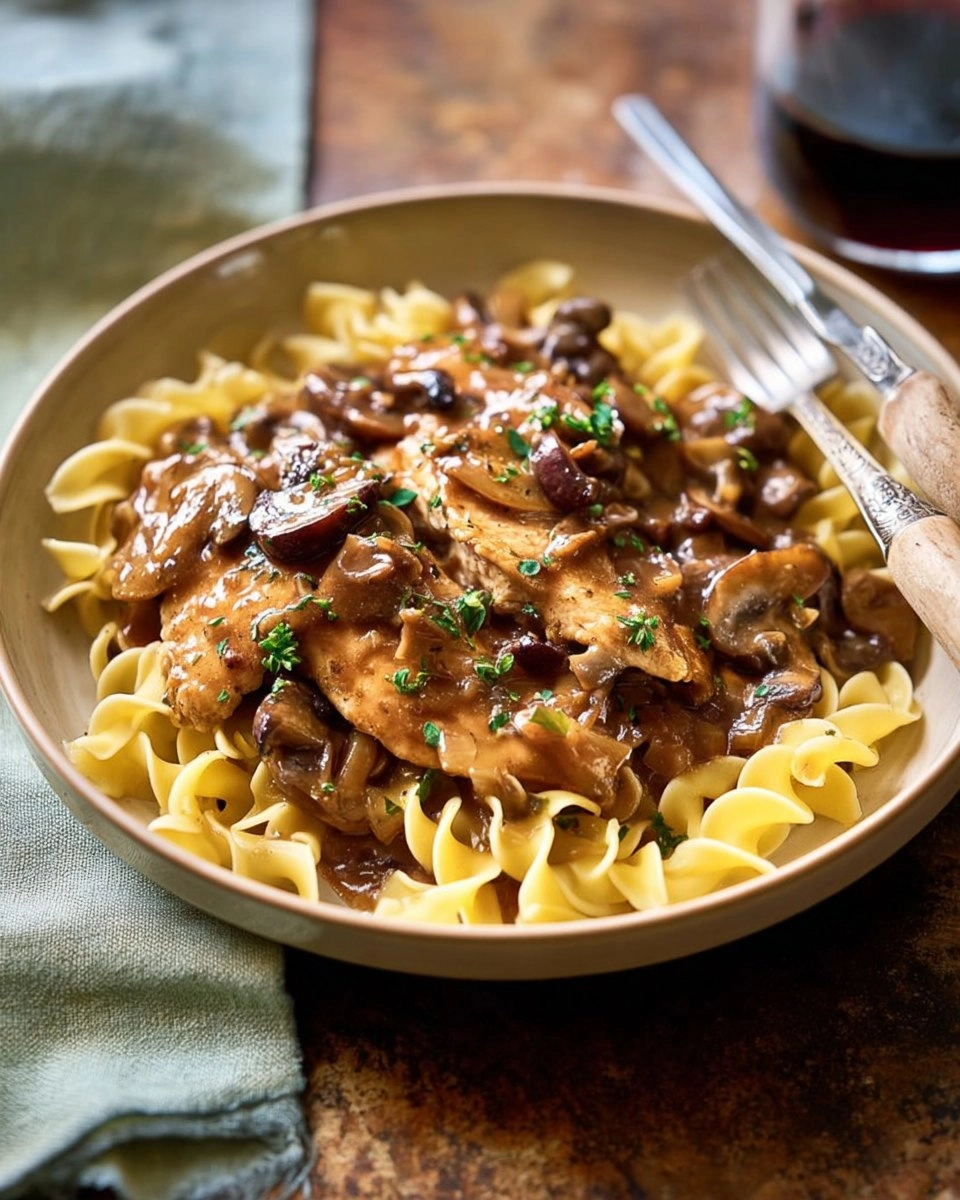 Easy Chicken Marsala (with The BEST Buttered Noodles)
