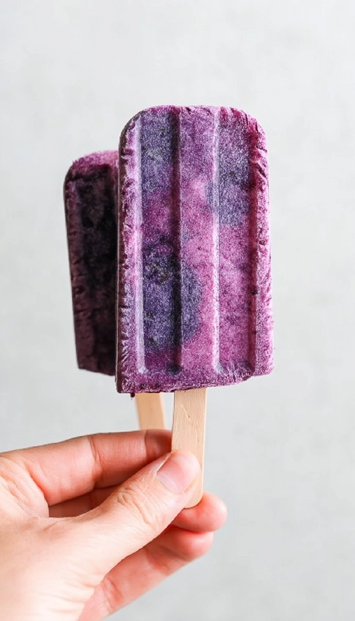 Easy Recipe for Blueberry Popsicles (Healthy and Yummy!)