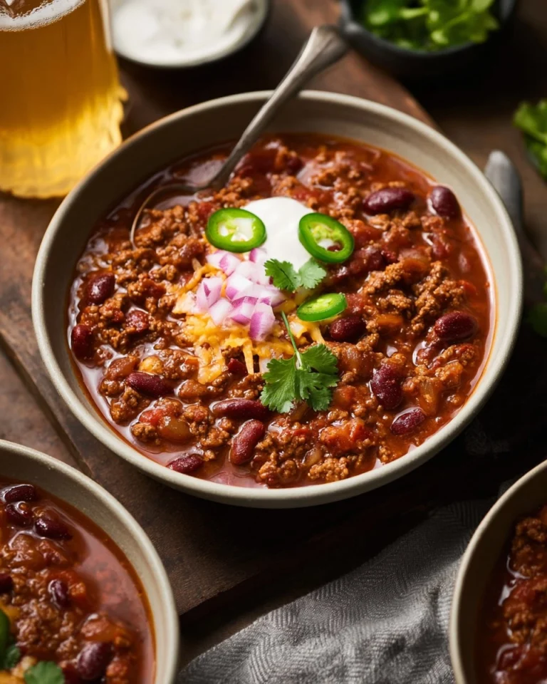 How-to-Make-Homemade-Chili-Recipe-Ground-Beef-and-Beans