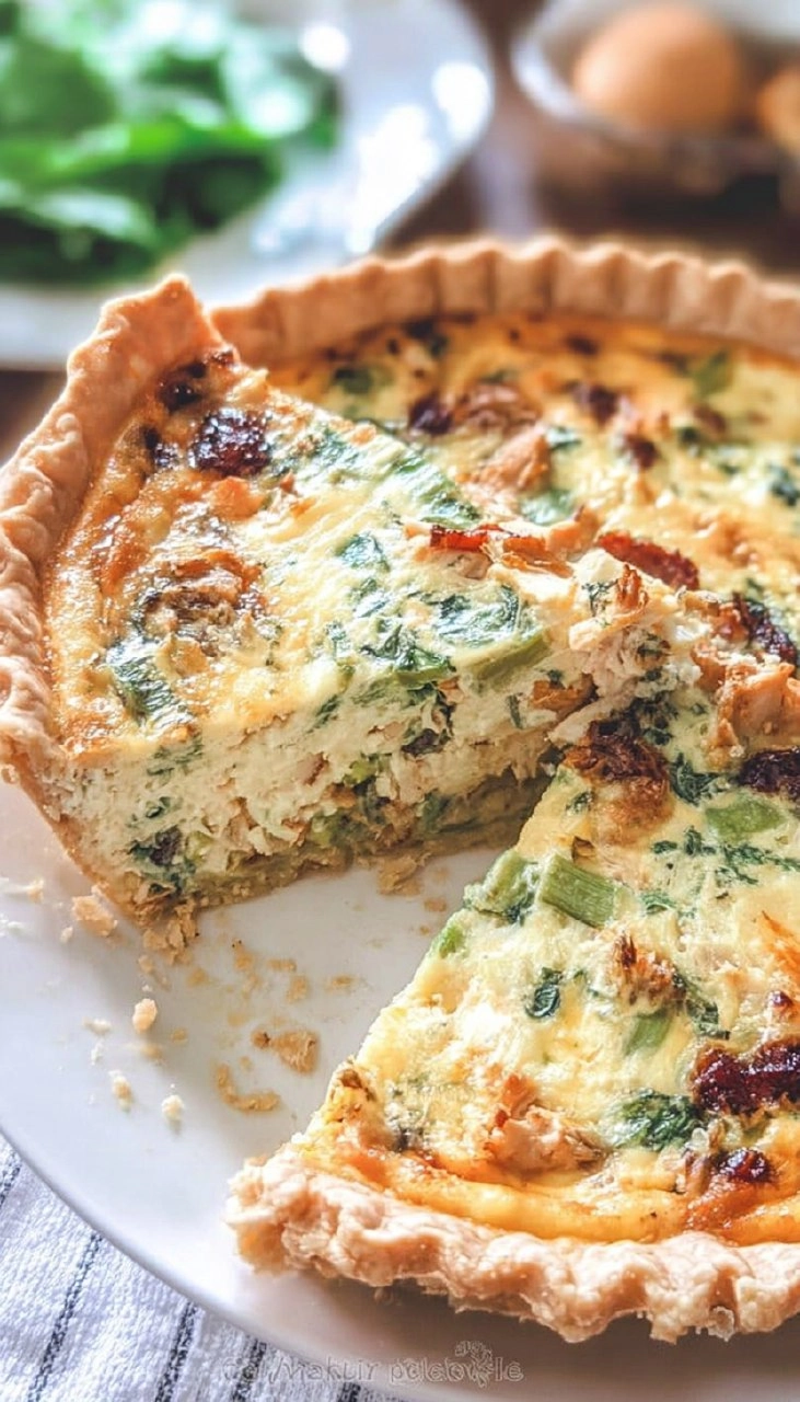 Marry Me Chicken Quiche