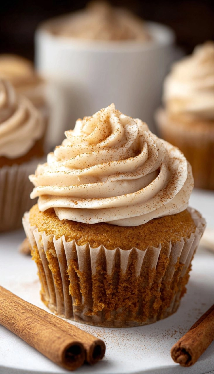 Pumpkin Spice Latte Cupcakes