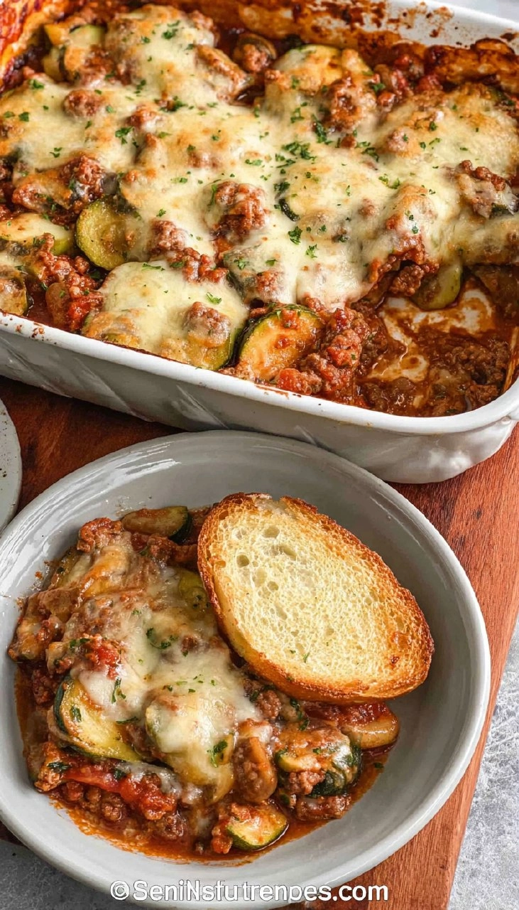 Zucchini Hamburger Casserole
