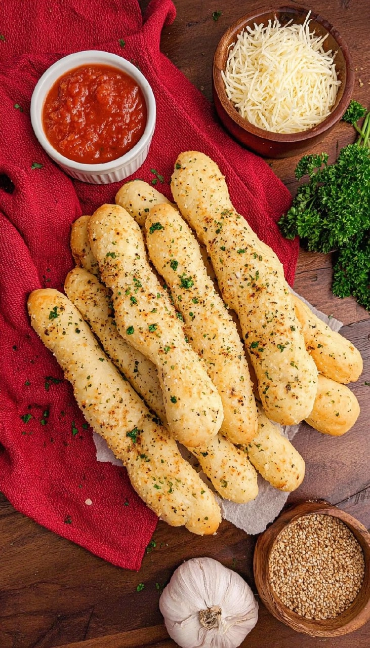 2 Ingredient Garlic Parmesan Breadsticks 90 2 Ingredient Garlic Parmesan Breadsticks