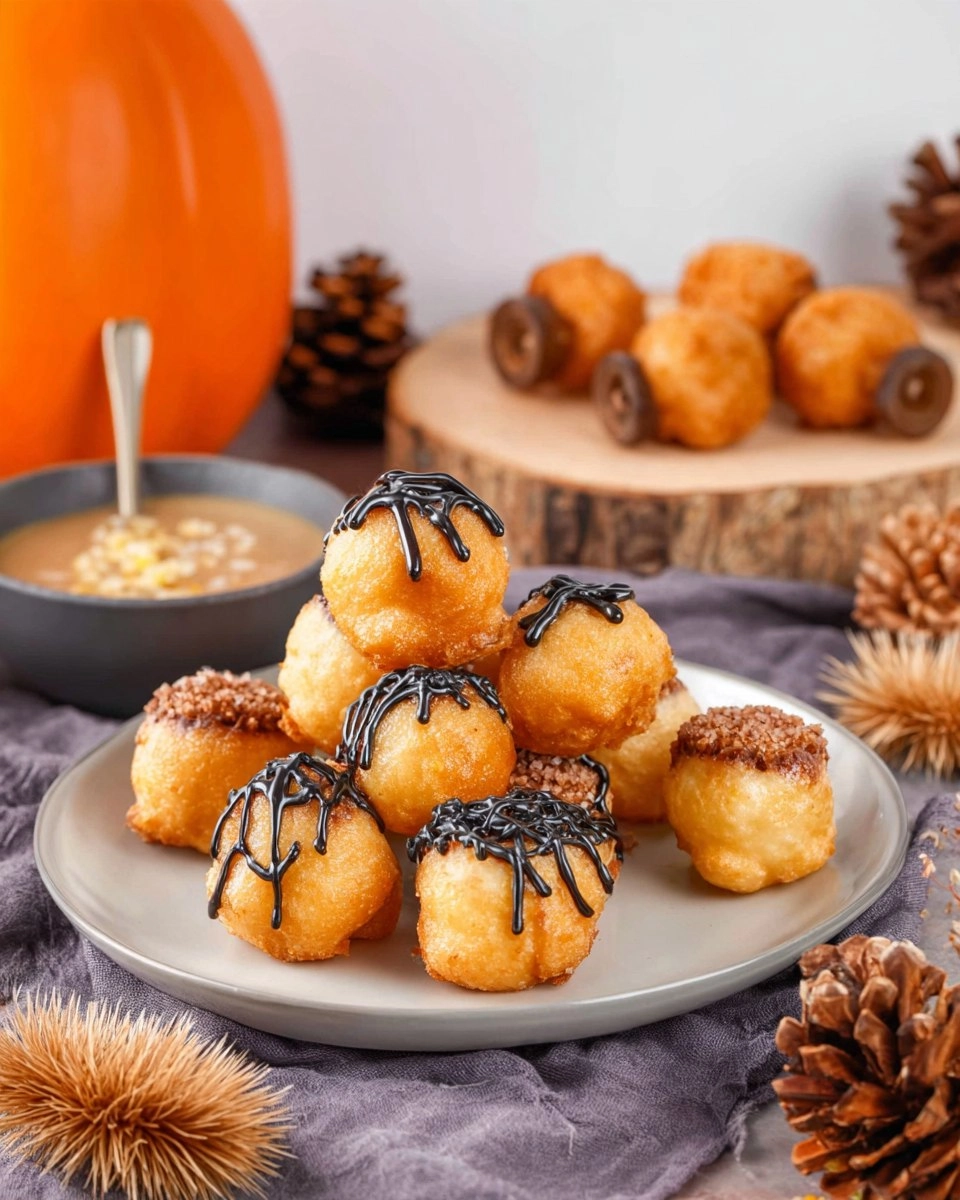 Acorn Donut Holes