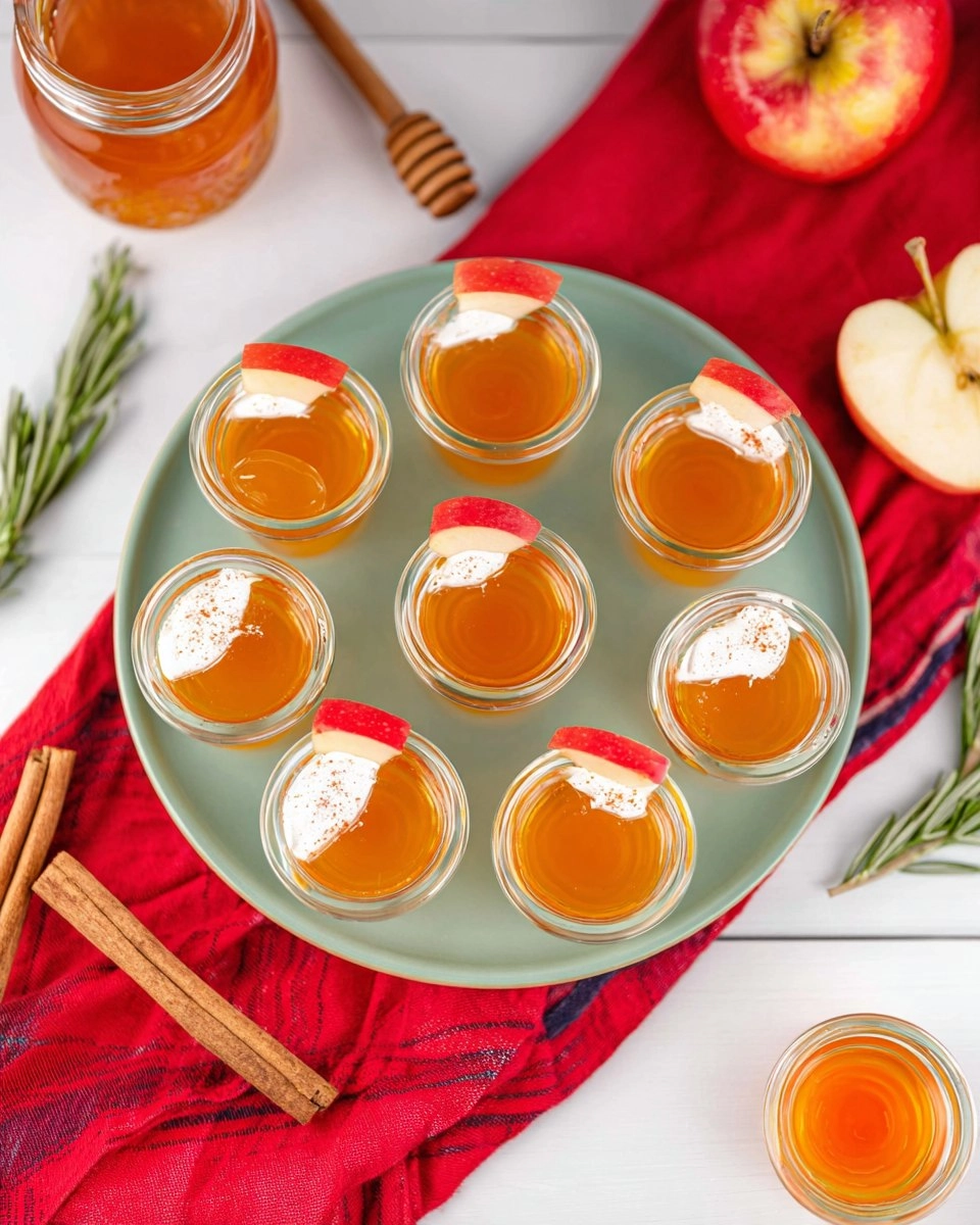 Apple Cider Jello Shots