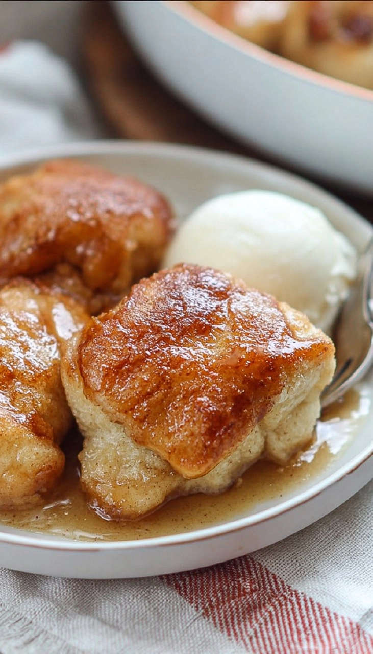 Apple Dumplings with Crescent Rolls