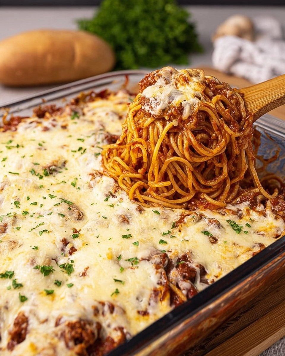 Baked Spaghetti with Cream Cheese 119 Baked Spaghetti with Cream Cheese