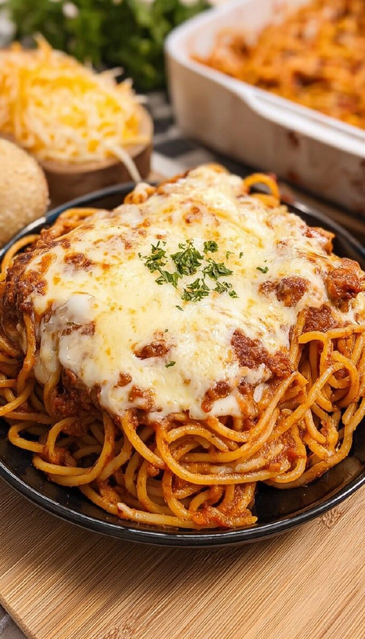 Baked Spaghetti with Cream Cheese 120 Baked Spaghetti with Cream Cheese