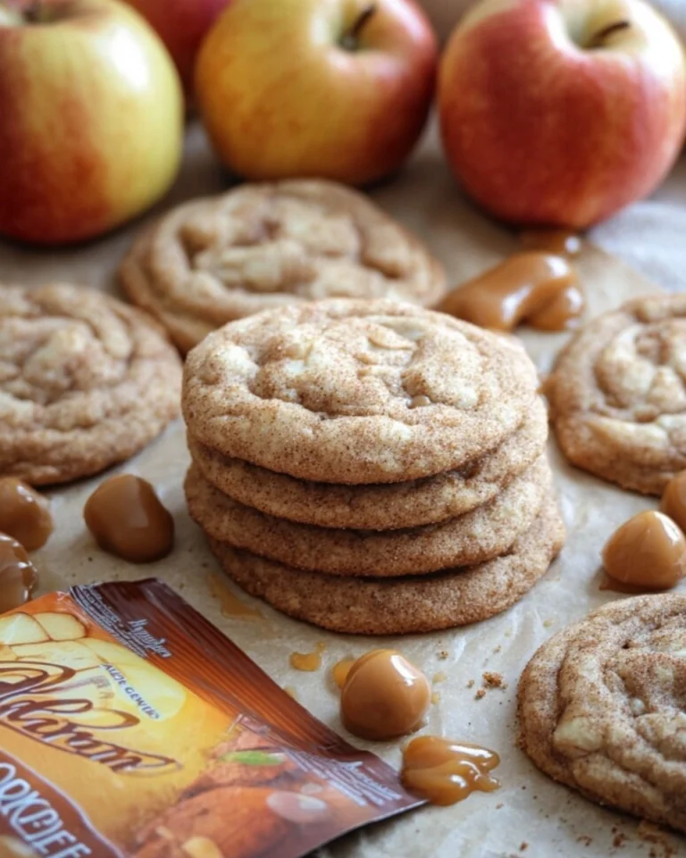 Caramel-Apple-Cider-Cookies-Recipe