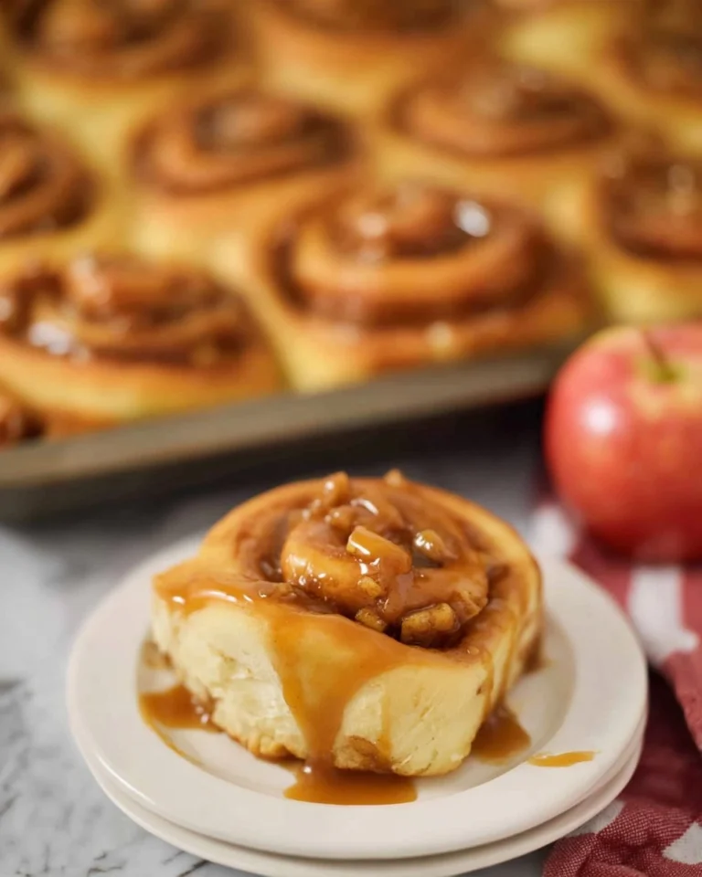 Caramel-Apple-Cinnamon-Rolls-Recipe