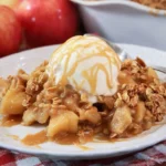 Caramel-Apple-Crisp-with-Crunchy-Oat-Topping-Recipe