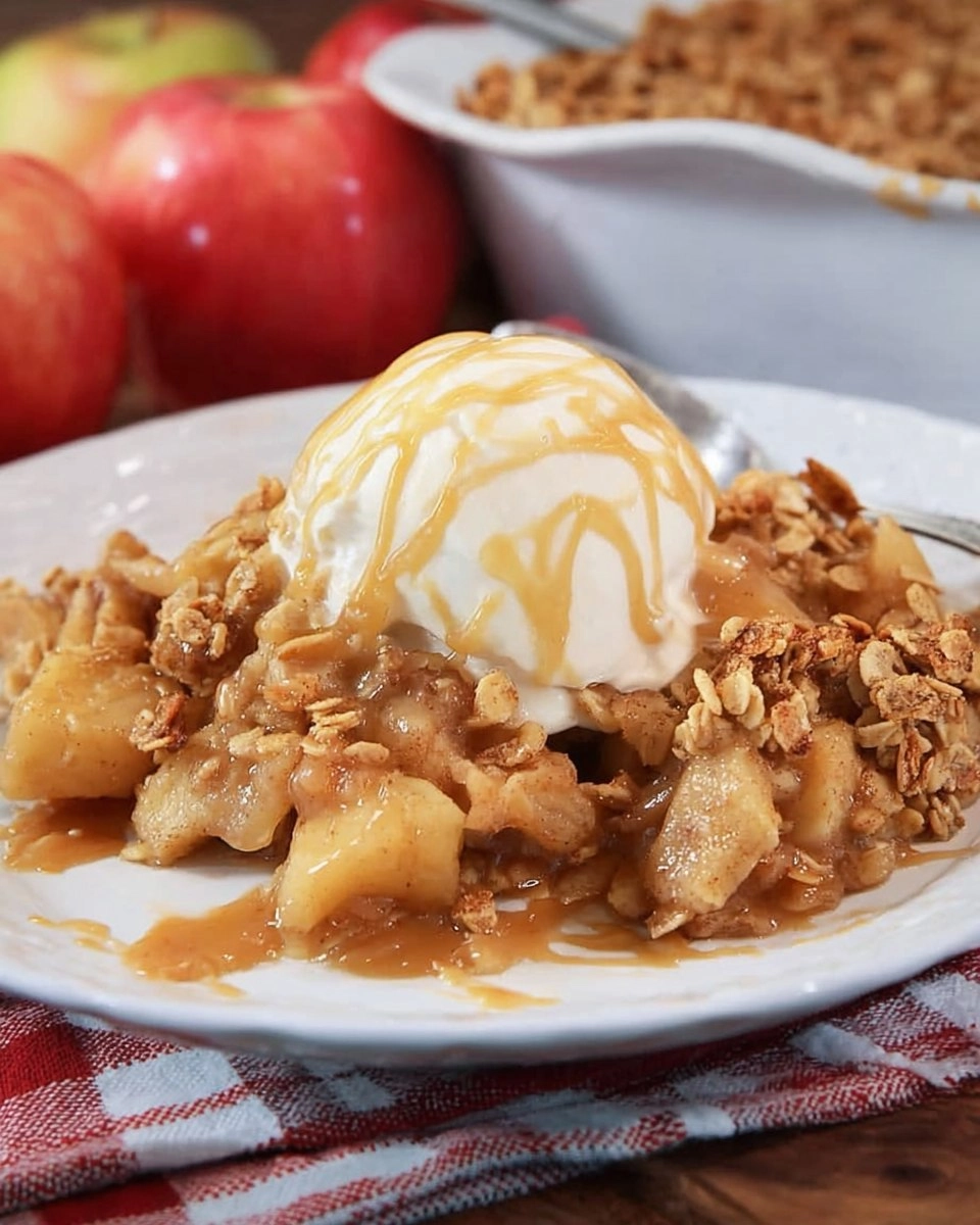 Caramel Apple Crisp with Crunchy Oat Topping 30 Caramel-Apple-Crisp-with-Crunchy-Oat-Topping-Recipe