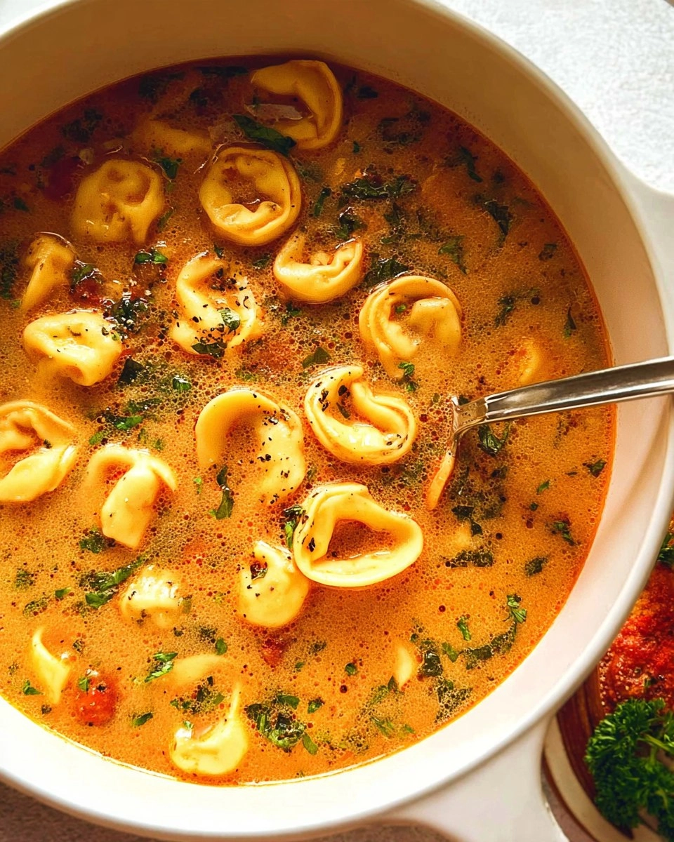 Creamy Tortellini Soup 124 Creamy Tortellini Soup
