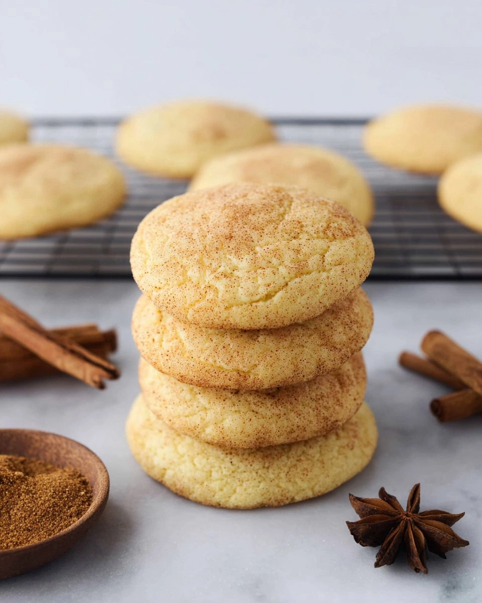 Fall Spice Snickerdoodle Cookies