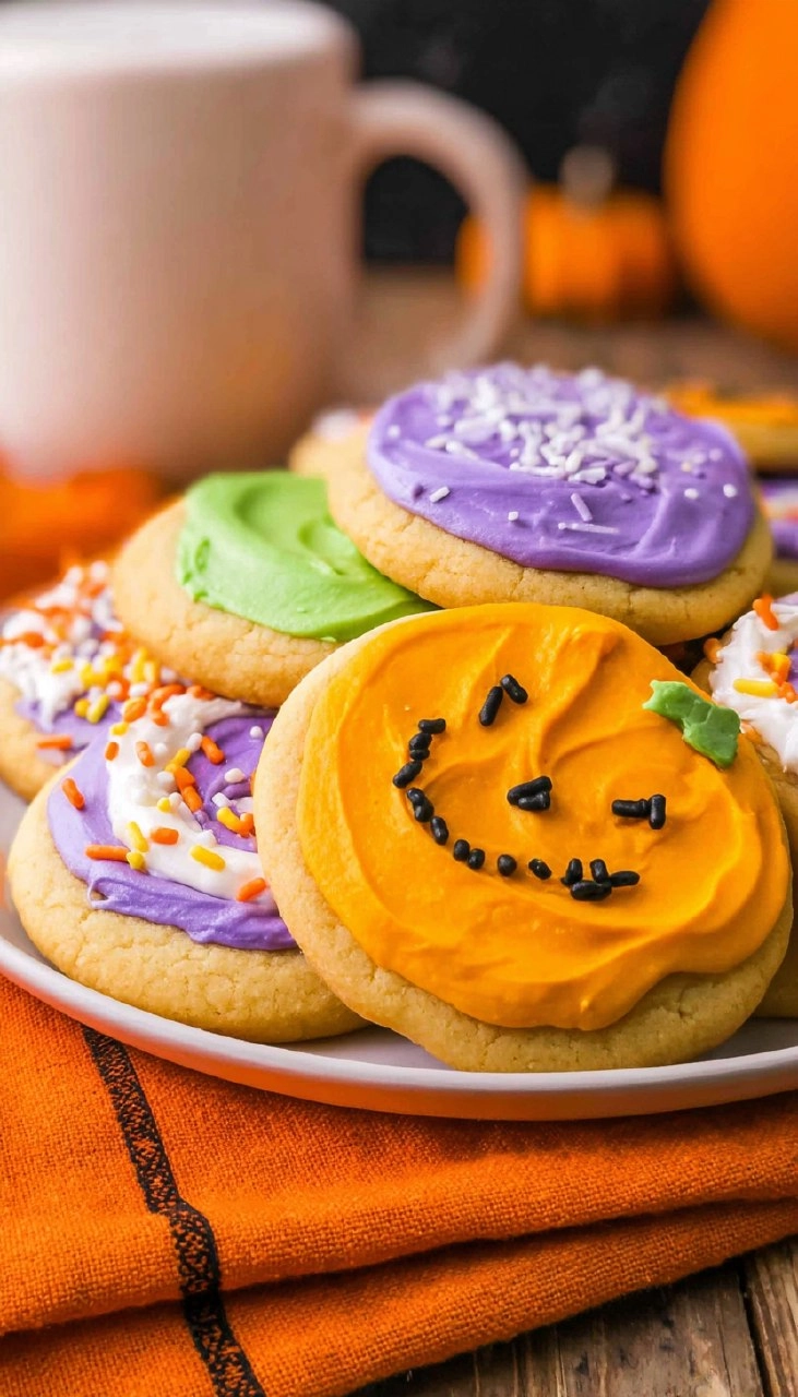 Halloween Sugar Cookies (Lofthouse Style!)