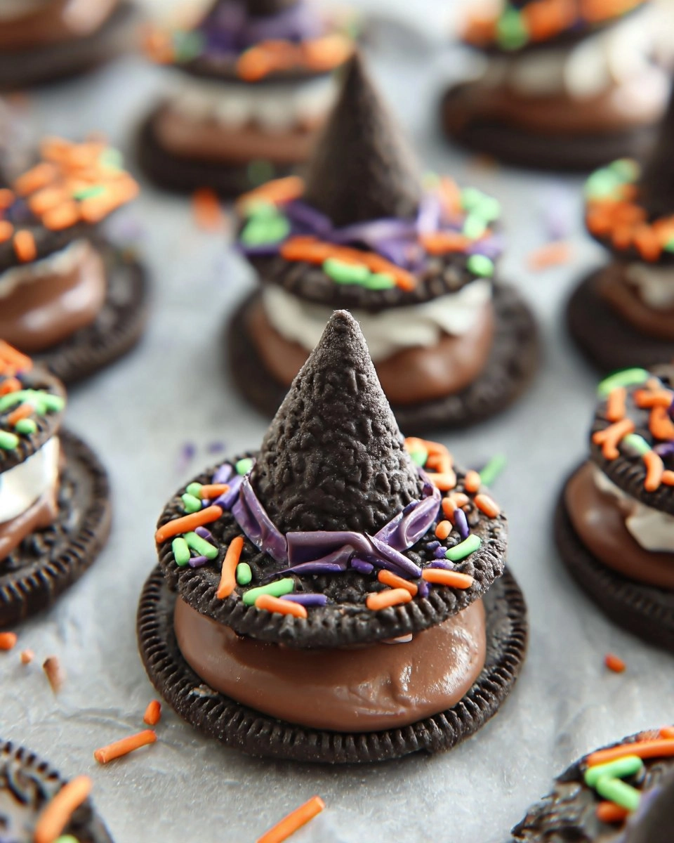 Oreo Witch Hat Cookies