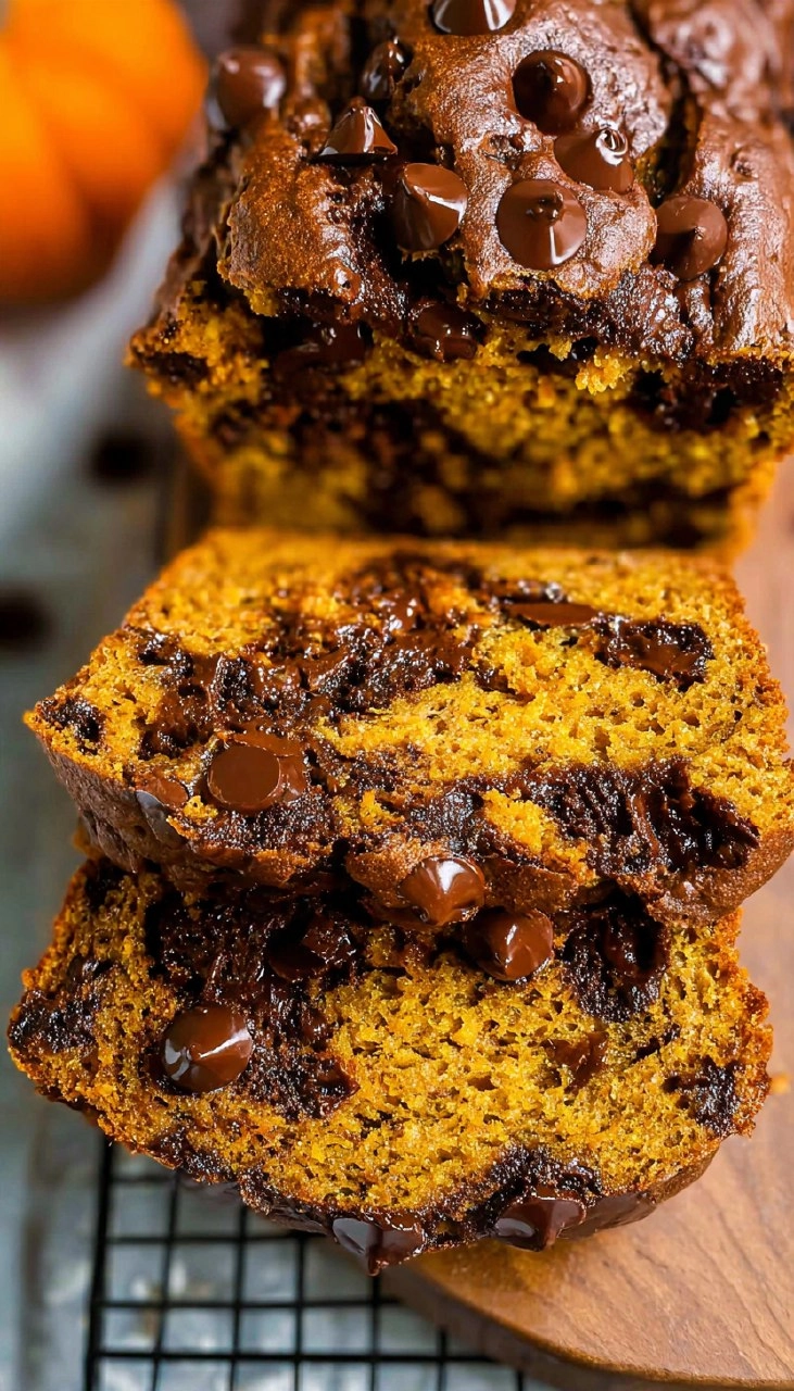 Pumpkin Chocolate Chip Bread 100 Pumpkin Chocolate Chip Bread