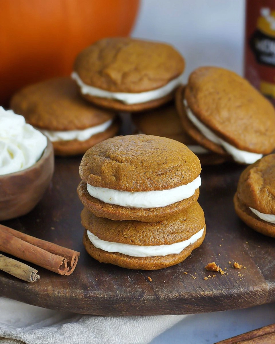 Pumpkin Whoopie Pies with Cream Cheese Filling 134 Pumpkin Whoopie Pies with Cream Cheese Filling