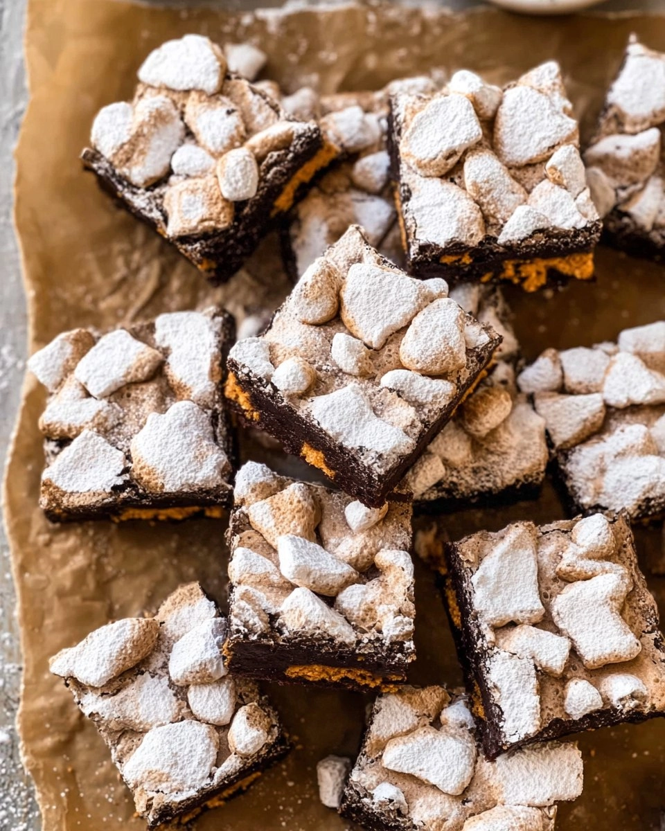 Puppy Chow Brownies