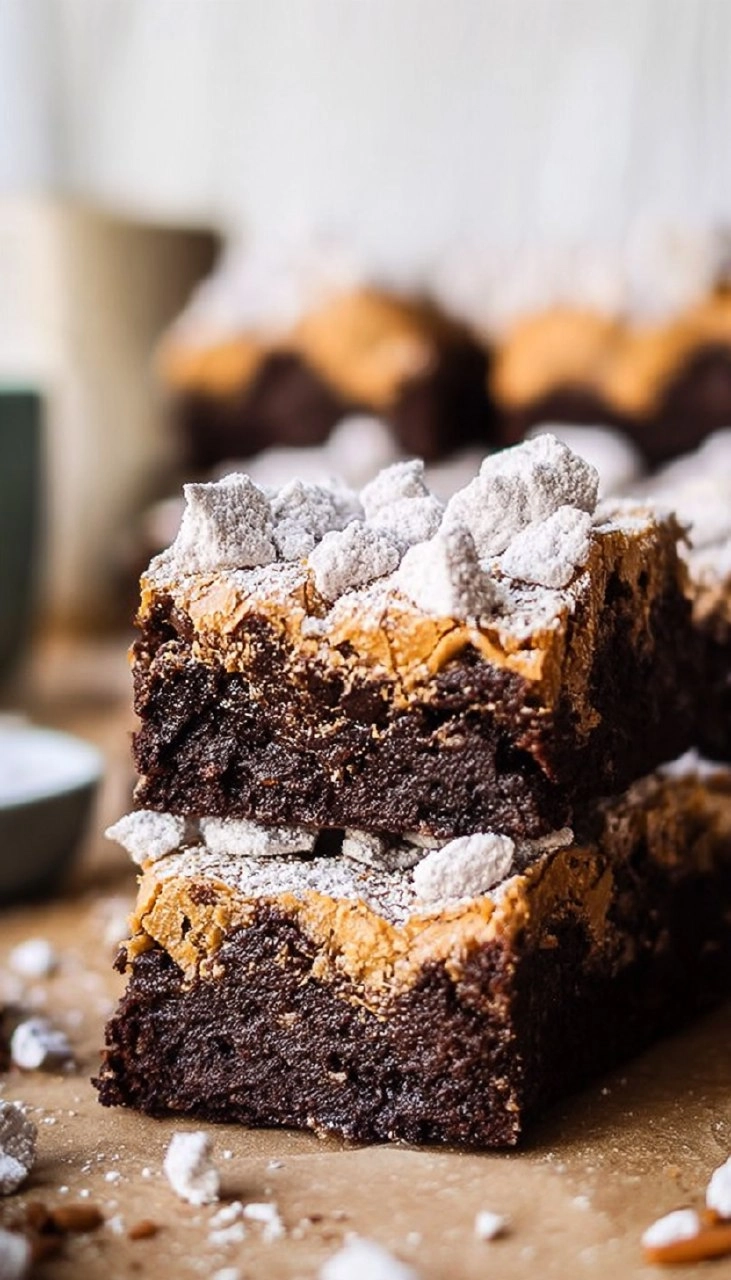 Puppy Chow Brownies