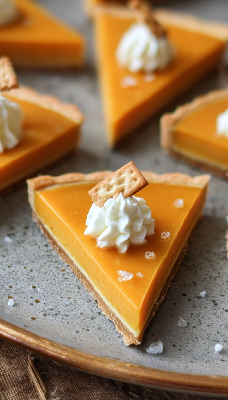 Cheese &amp; Cracker Pumpkin Pies